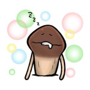 Стикер 19 из набора Stuffed mushroom