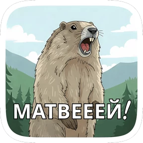 Стикер из набора Суслик