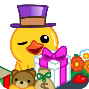 Стикер из набора Telegram Duck