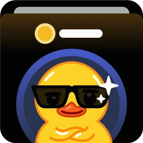 Стикер 9 из набора Telegram Duck