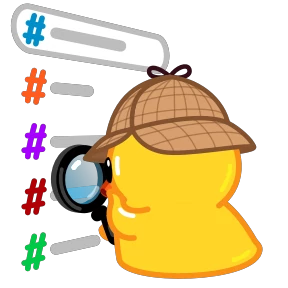 Стикер 2 из набора Telegram Duck