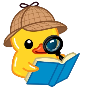 Стикер 16 из набора Telegram Duck