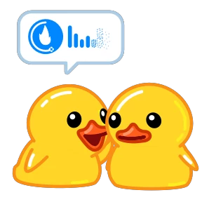 Стикер 17 из набора Telegram Duck