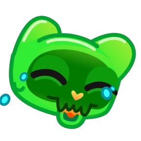 Стикер 2 из набора Toxic cat