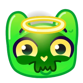 Стикер 3 из набора Toxic cat