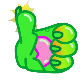 Стикер 10 из набора Toxic cat