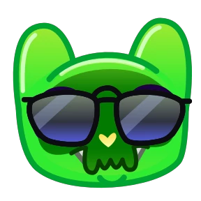 Стикер 14 из набора Toxic cat