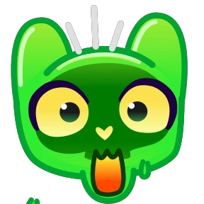 Стикер 17 из набора Toxic cat