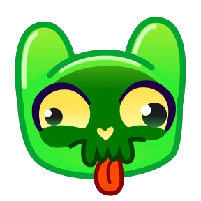 Стикер 18 из набора Toxic cat