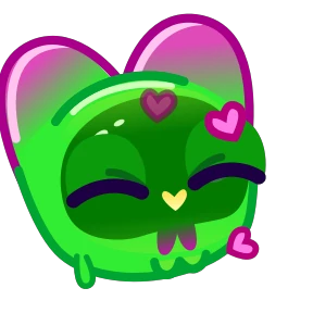 Стикер 20 из набора Toxic cat