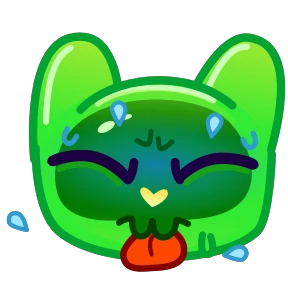 Стикер 21 из набора Toxic cat