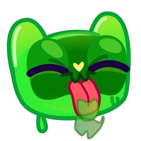 Стикер 22 из набора Toxic cat