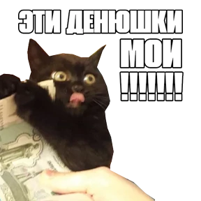 Стикер 91 из набора Треш мемы 4
