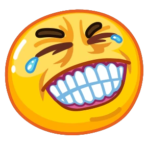 Стикер из набора trollface