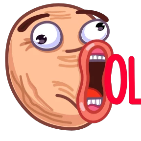 Стикер из набора trollface