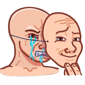 Стикер 13 из набора trollface