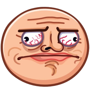 Стикер 20 из набора trollface