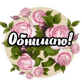 Стикер 5 из набора Цветы и пожелания