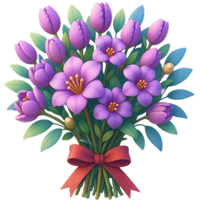 Стикер 19 из набора Цветы