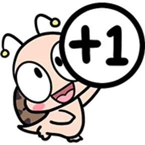 Стикер 31 из набора Улиточка