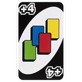 Стикер из набора UNO