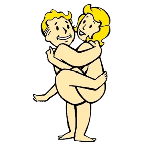 Стикер из набора Vault Boy
