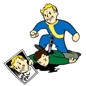 Стикер 6 из набора Vault Boy