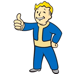 Стикер 9 из набора Vault Boy