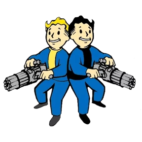 Стикер 10 из набора Vault Boy