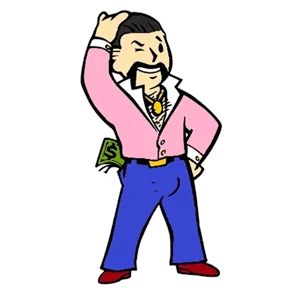 Стикер 11 из набора Vault Boy