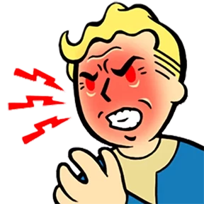 Стикер 15 из набора Vault Boy