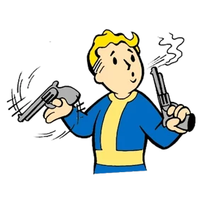 Стикер 17 из набора Vault Boy