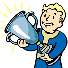 Стикер 18 из набора Vault Boy