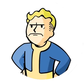 Стикер 19 из набора Vault Boy