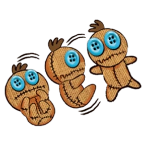 Стикер 7 из набора VOODOO