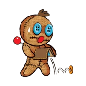 Стикер 5 из набора VOODOO