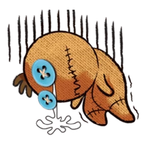 Стикер 1 из набора VOODOO