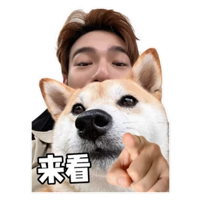 Стикер из набора weibo