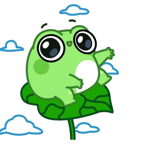 Стикер 16 из набора Жабки